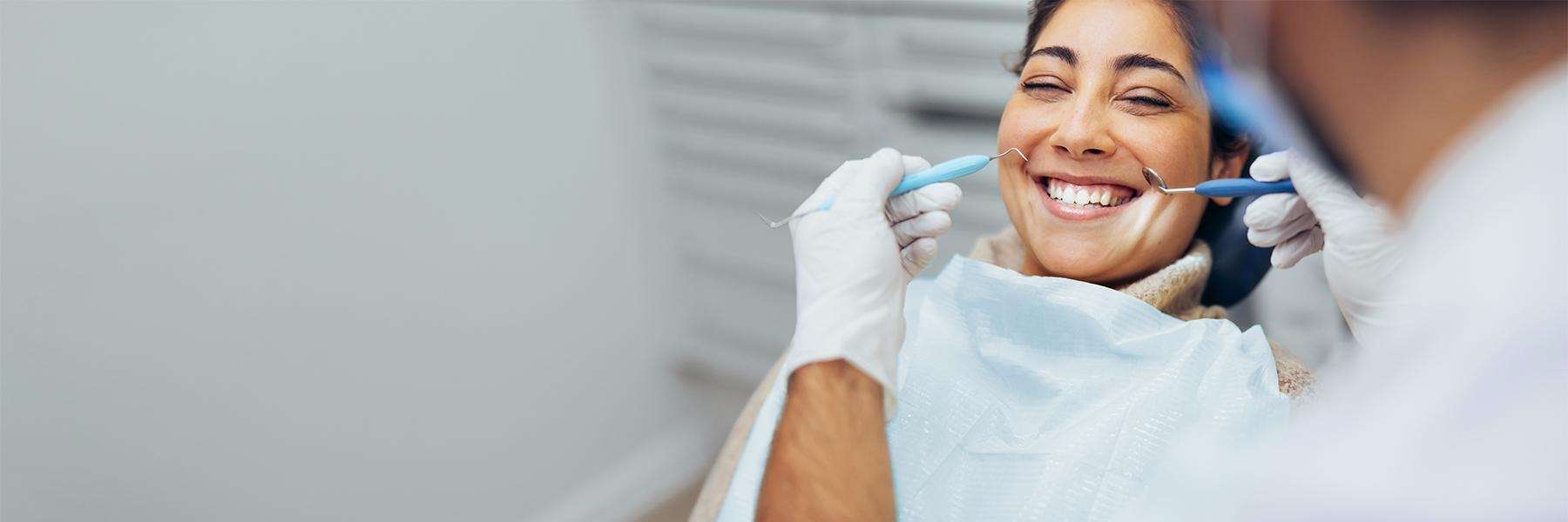 A patient undergoing root canal treatment at the Philadelphia Dentist