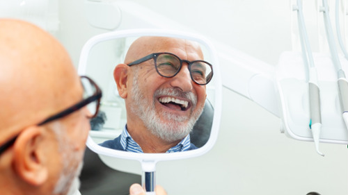 A man smiling after getting Preventive Dental Care in Philadelphia, PA?