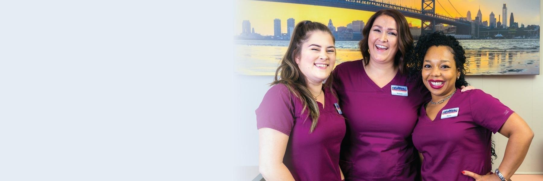 staff at The Philadelphia Dentist