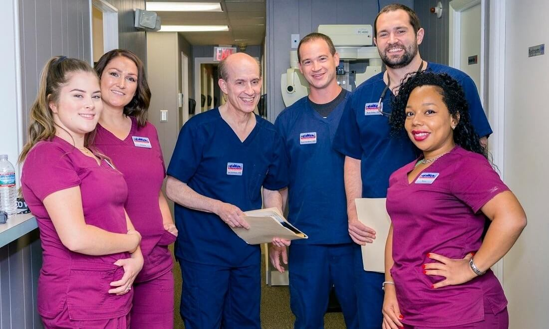 the dental team at The Philadelphia Dentist